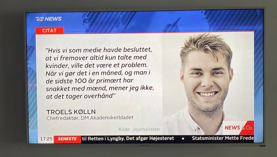 I en måned talte et fagblad kun med kvinder. Det ændrede redaktionen permanent